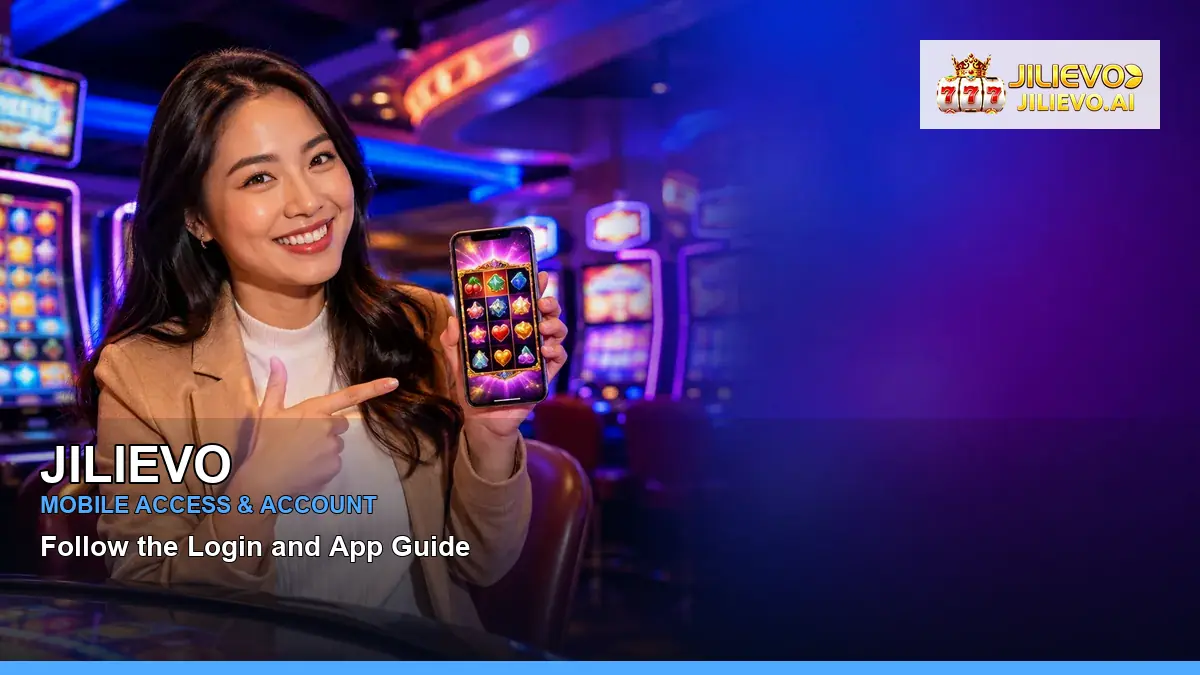 JILIEVO casino login and app guide for Philippine players